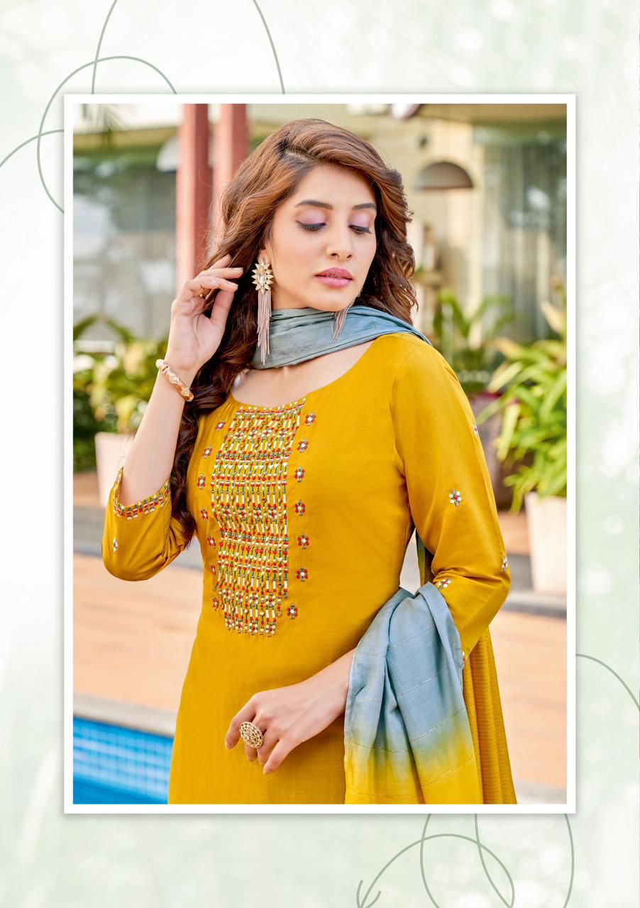Wooglee Rangat Ethnic Wear Wholesale Readymade Salwar Suits Catalog